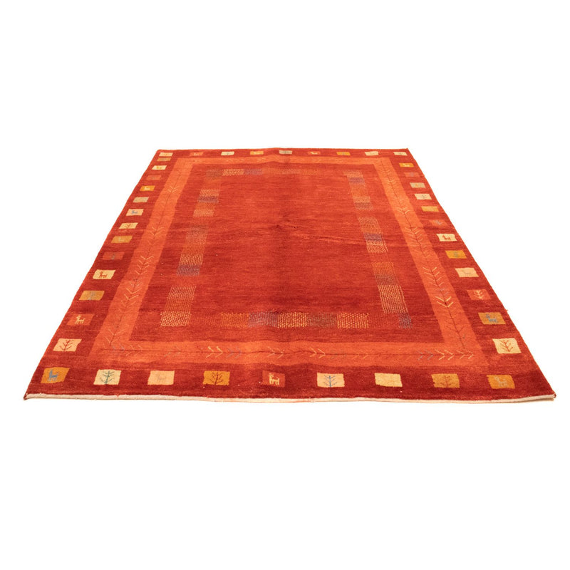 Gabbeh Teppich - Perser 228 x 172 cm - rost