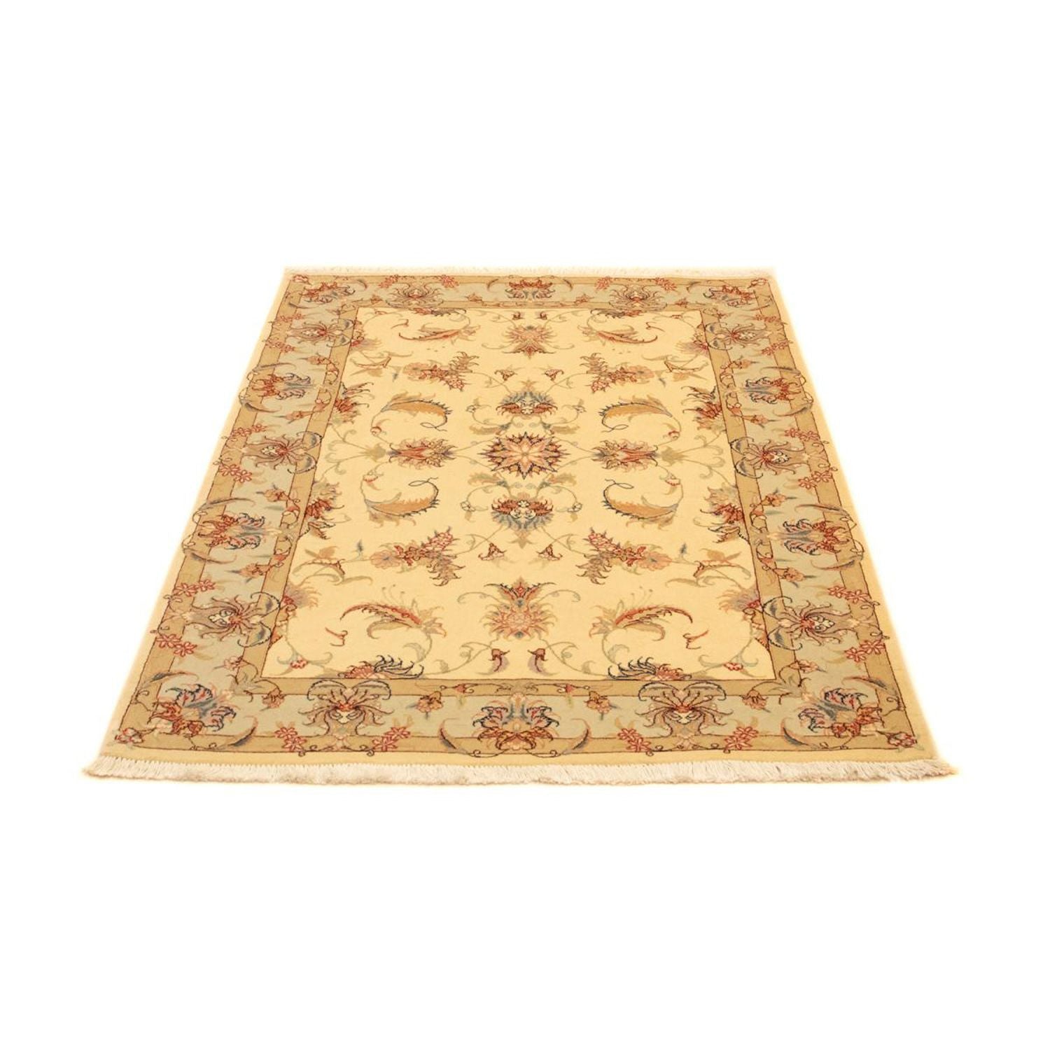 Tapis persan - Tabriz - Royal - 150 x 101 cm - beige