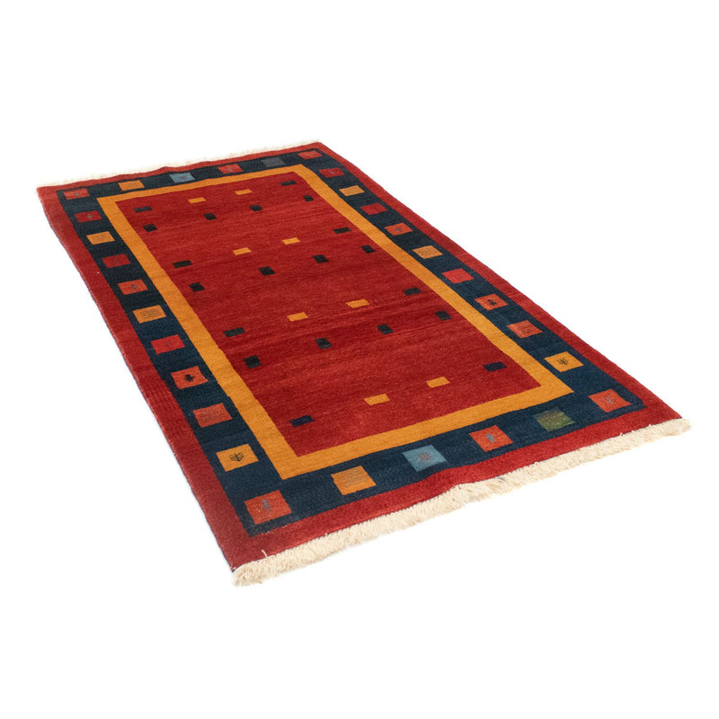 Tapis de couloir Tapis Gabbeh - Loribaft Persan - 175 x 102 cm - rouge