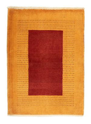 Tapis Gabbeh - Loribaft Persan - 154 x 114 cm - or