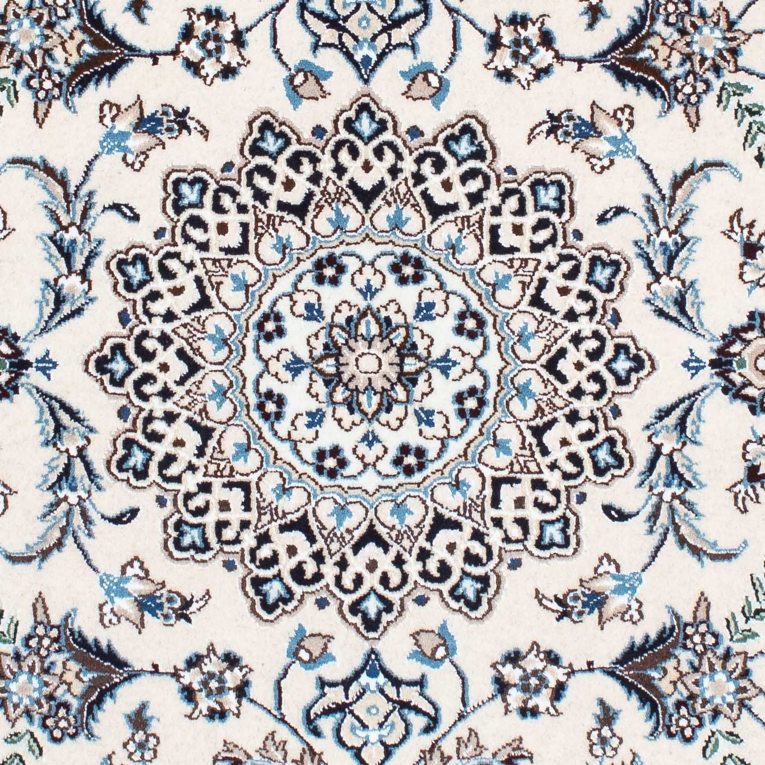 Tapis persan - Nain - Royal - 172 x 110 cm - beige