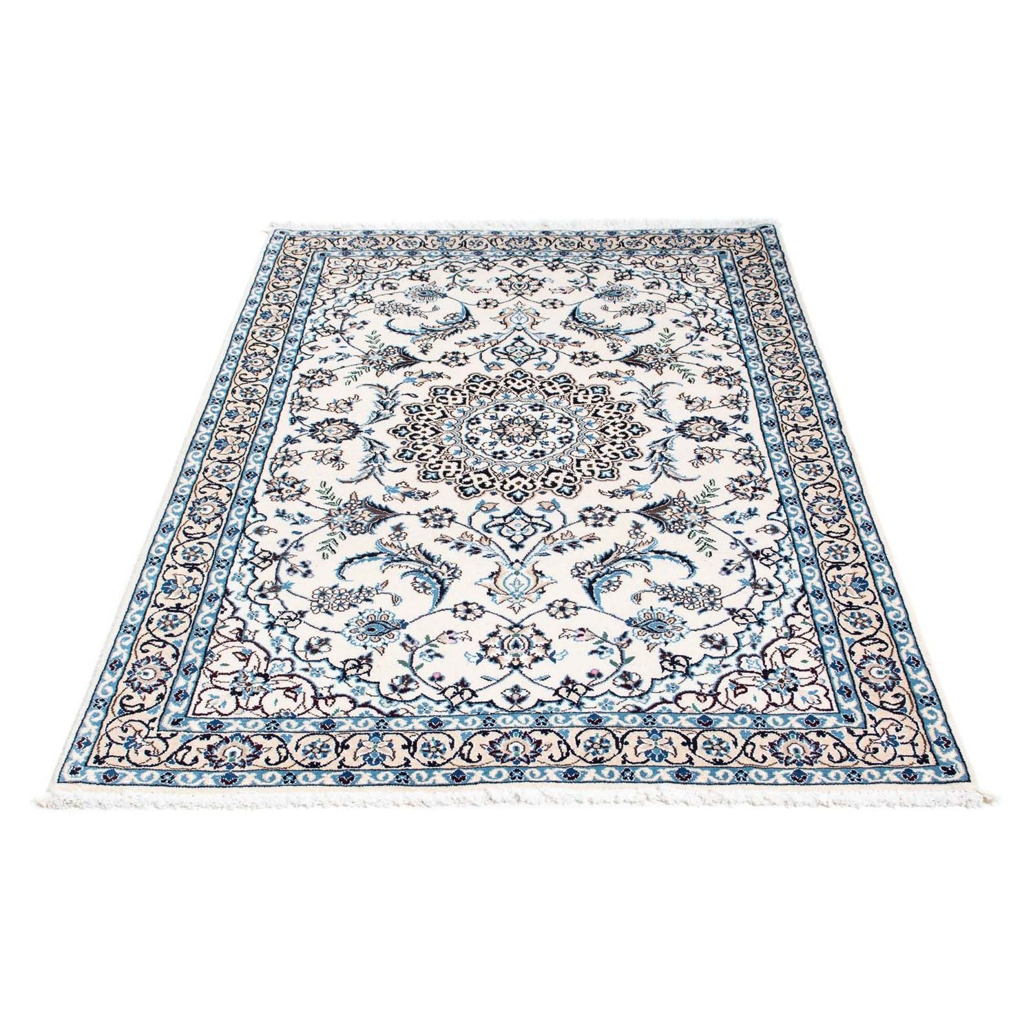 Tapis persan - Nain - Royal - 172 x 110 cm - beige