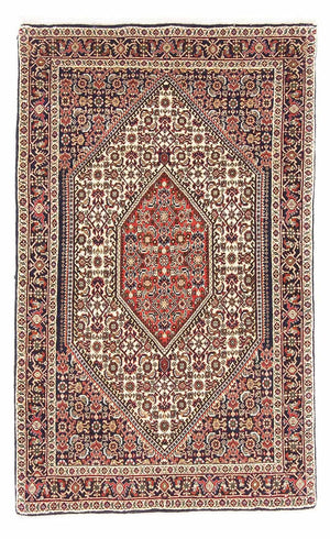 Tapis persan - Bidjar - 140 x 88 cm - beige