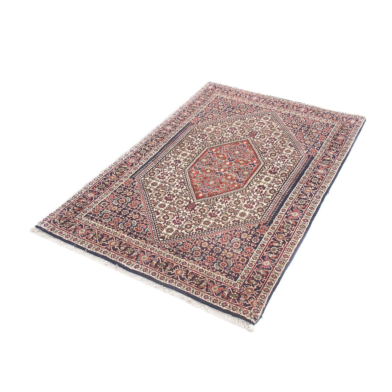 Tapis persan - Bidjar - 140 x 88 cm - beige