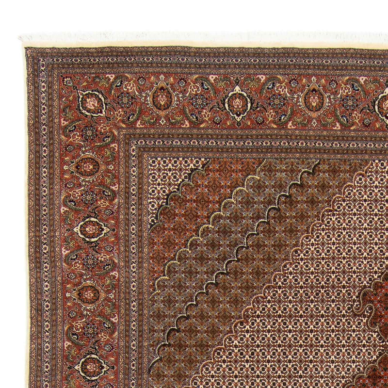 Tapis persan - Tabriz - Royal - 349 x 250 cm - marron