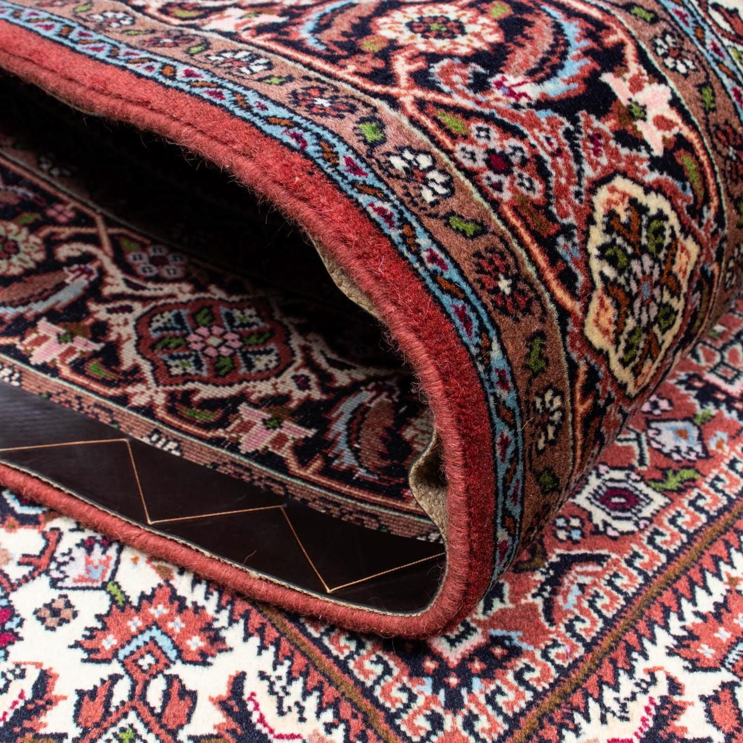 Tapis persan - Bidjar - 229 x 143 cm - rouge