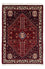 Tapis persan - Nomadic - 150 x 103 cm - rouge foncé