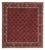 Tapis persan - Bidjar carré  - 212 x 206 cm - rouge foncé