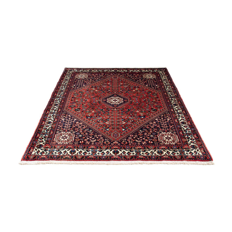 Tapis Gabbeh - Persan Kashkuli - 203 x 153 cm - rouge foncé