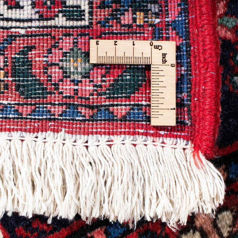 Tapis Gabbeh - Persan Kashkuli - 203 x 153 cm - rouge foncé
