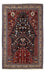 Tapis Gabbeh - Persan Kashkuli - 224 x 138 cm - bleu foncé