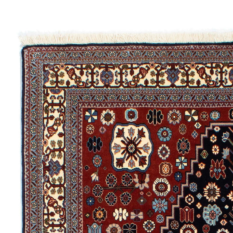 Tapis Gabbeh - Persan Kashkuli - 224 x 138 cm - bleu foncé