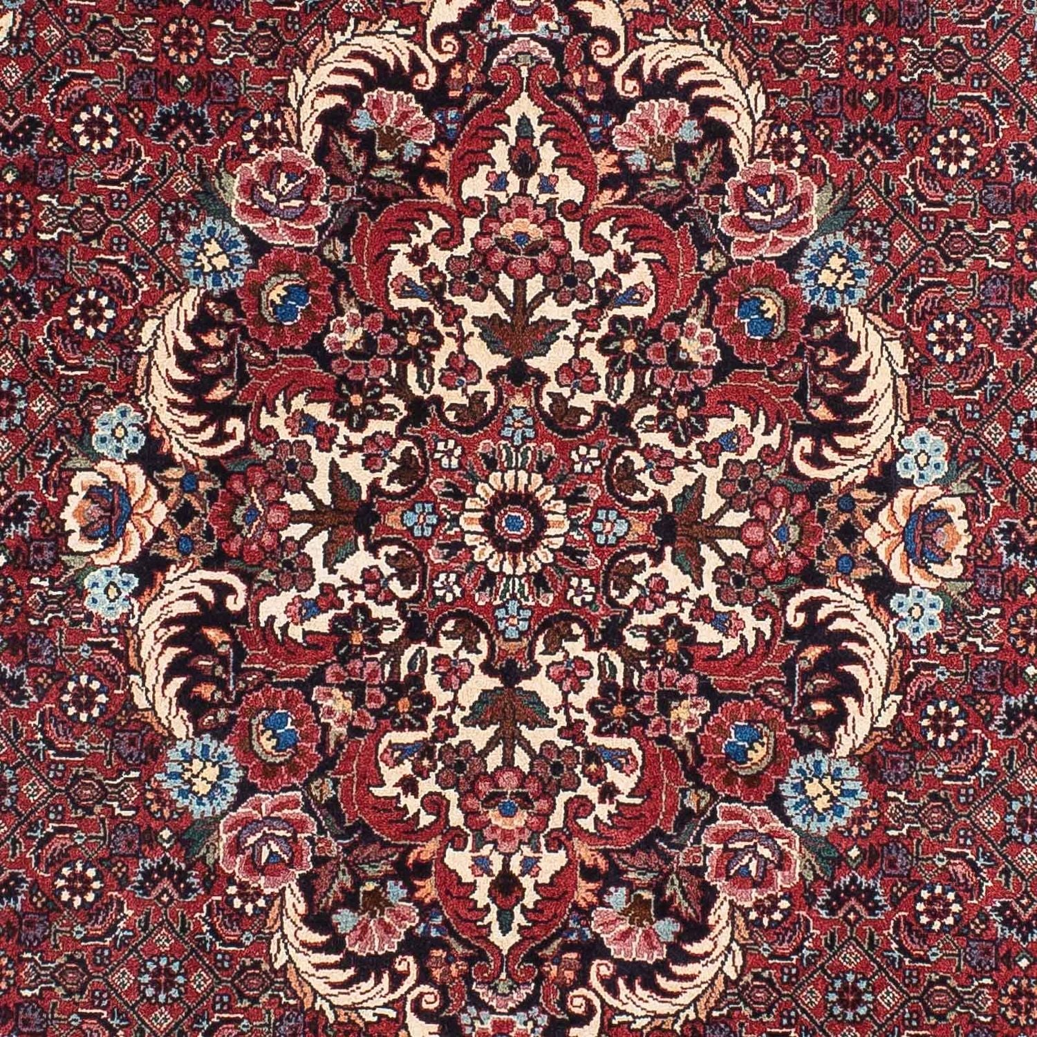 Tapis de couloir Tapis persan - Bidjar - 192 x 103 cm - rouge clair