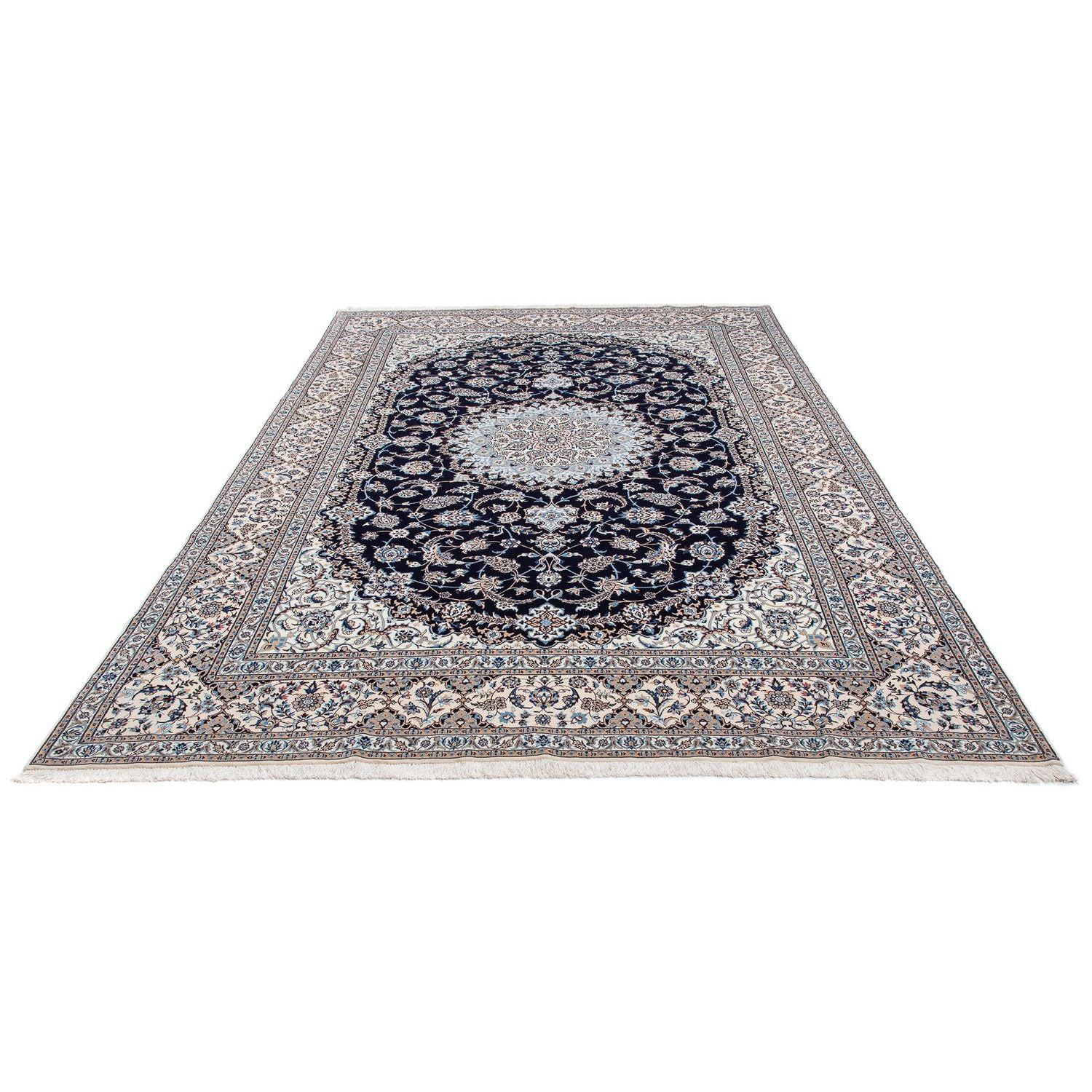 Tapis persan - Nain - Premium - 330 x 209 cm - beige