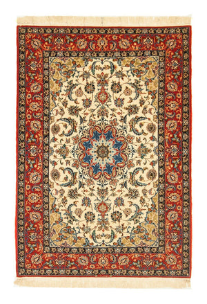 Tapis persan - Isfahan - Premium - 164 x 116 cm - beige