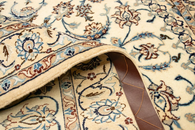 Tapis persan - Nain - Premium - 135 x 102 cm - beige