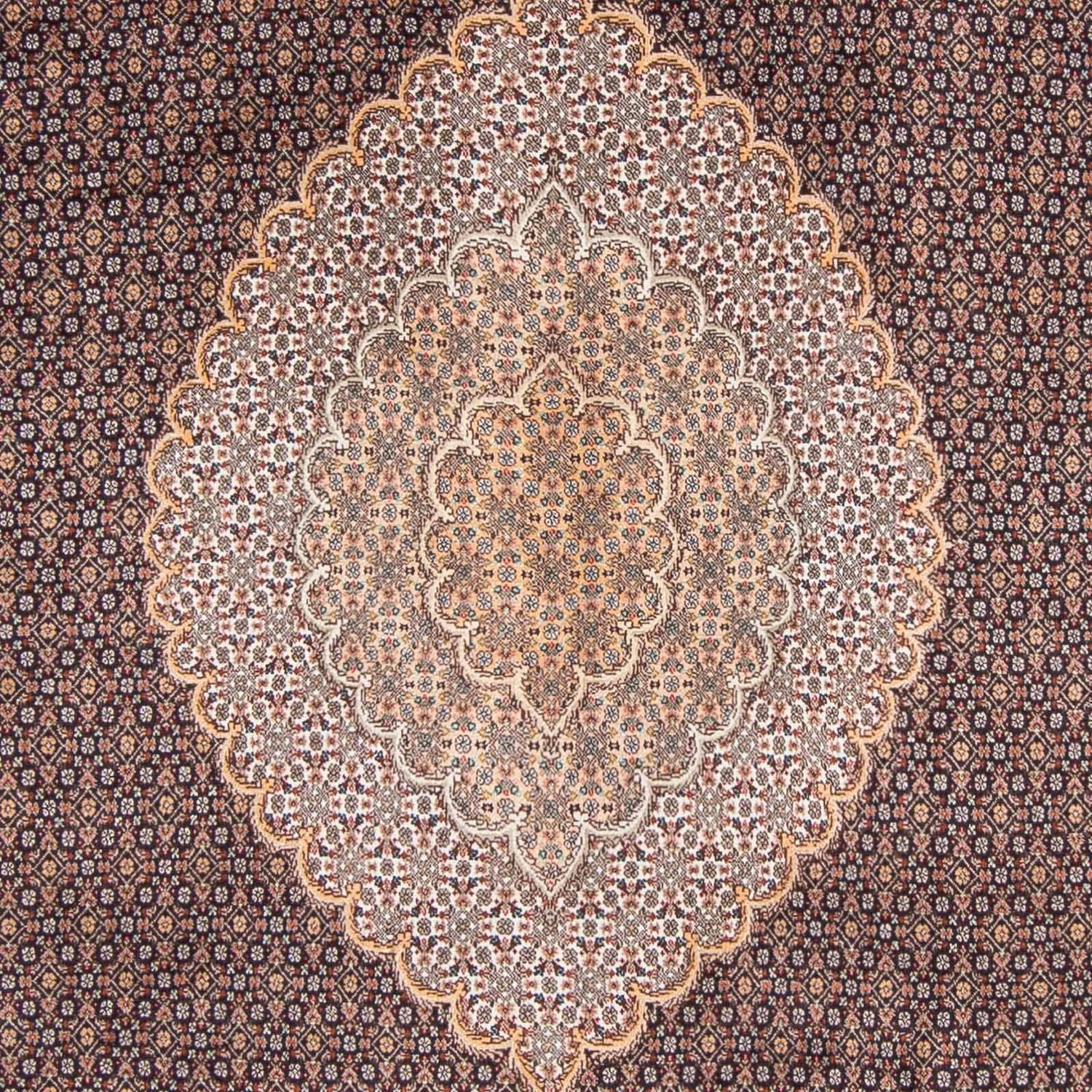 Tapis persan - Tabriz - 304 x 203 cm - marron