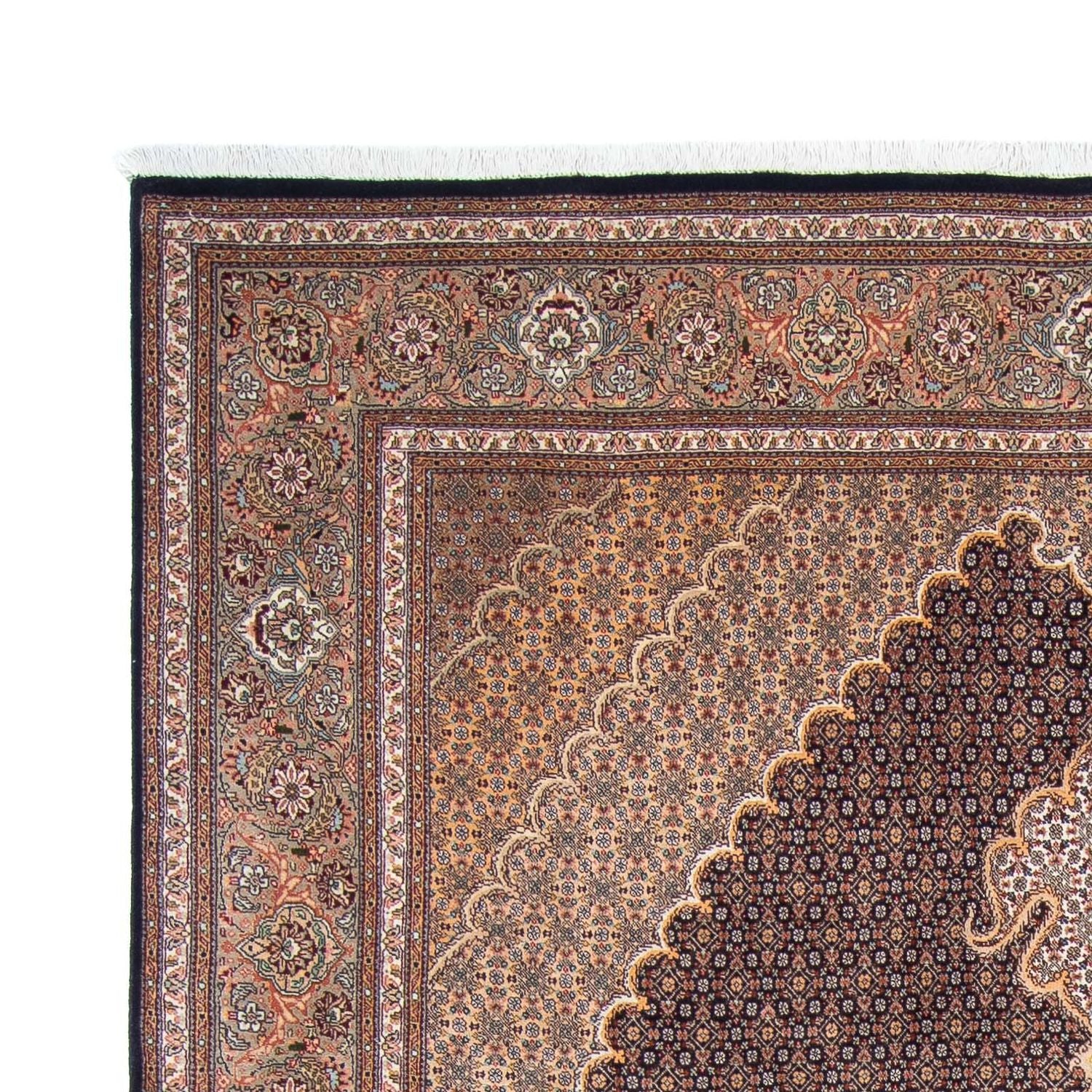 Tapis persan - Tabriz - 304 x 203 cm - marron