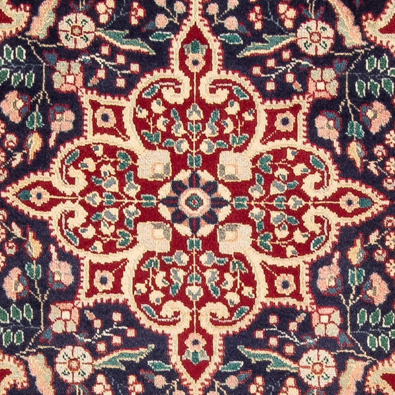 Tapis persan - Tabriz - 134 x 86 cm - bleu foncé