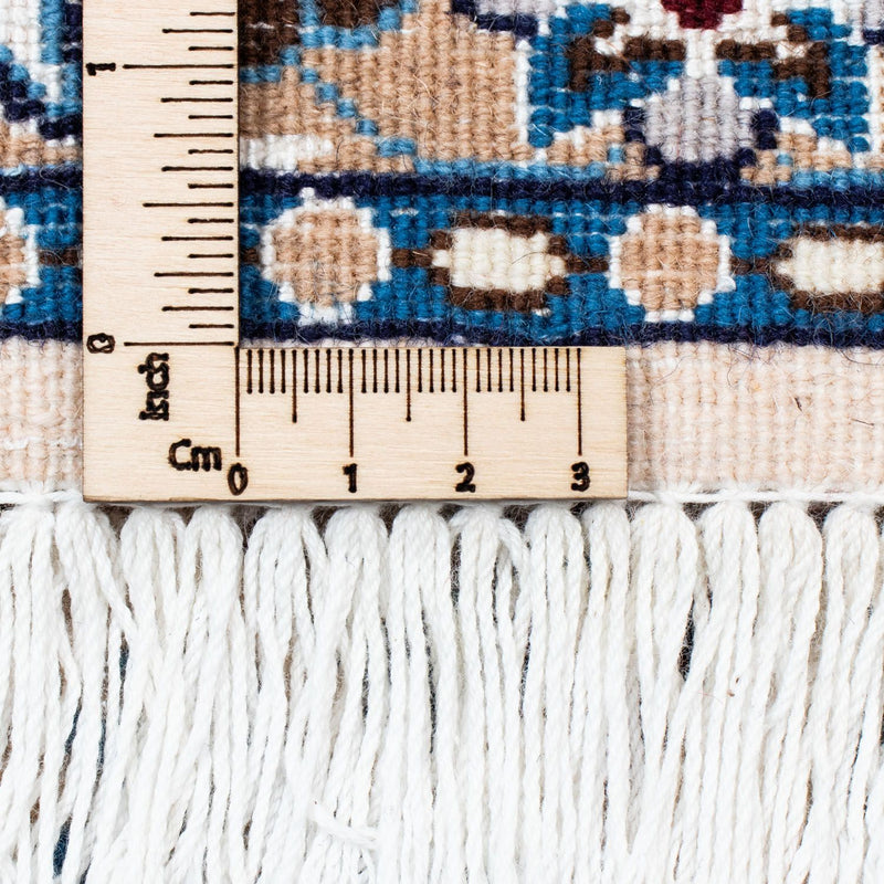 Tapis persan - Nain - Royal - 300 x 202 cm - bleu foncé