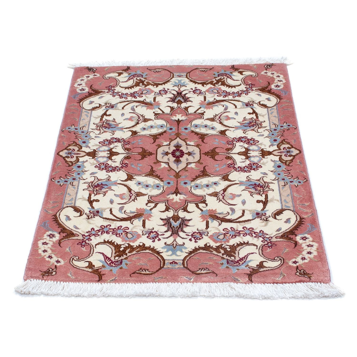 Tapis persan - Tabriz - Royal - 90 x 60 cm - beige
