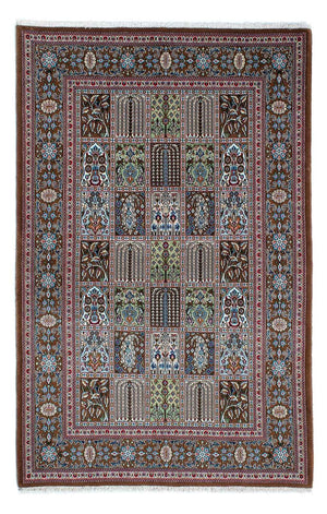 Perserteppich - Ghom 200 x 132 cm - mehrfarbig
