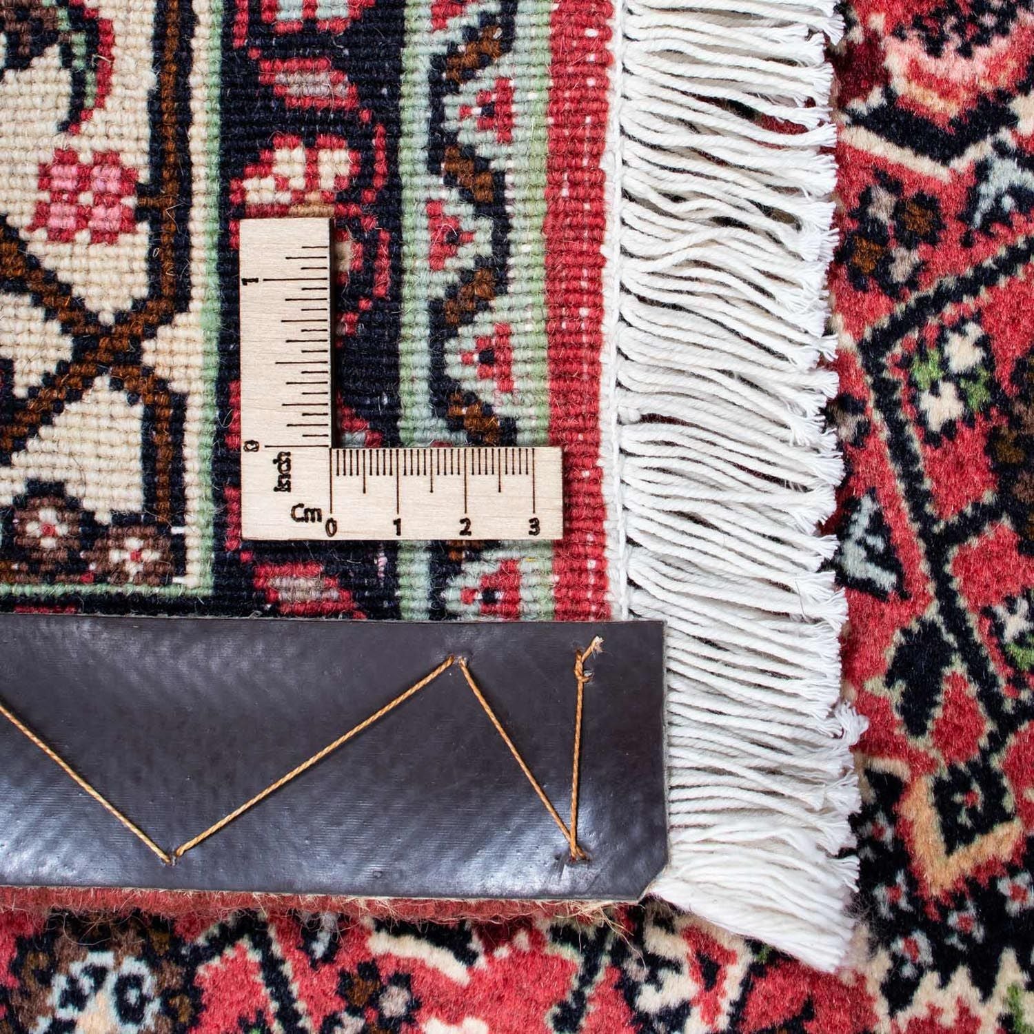 Tapis persan - Bidjar - 208 x 139 cm - rouge