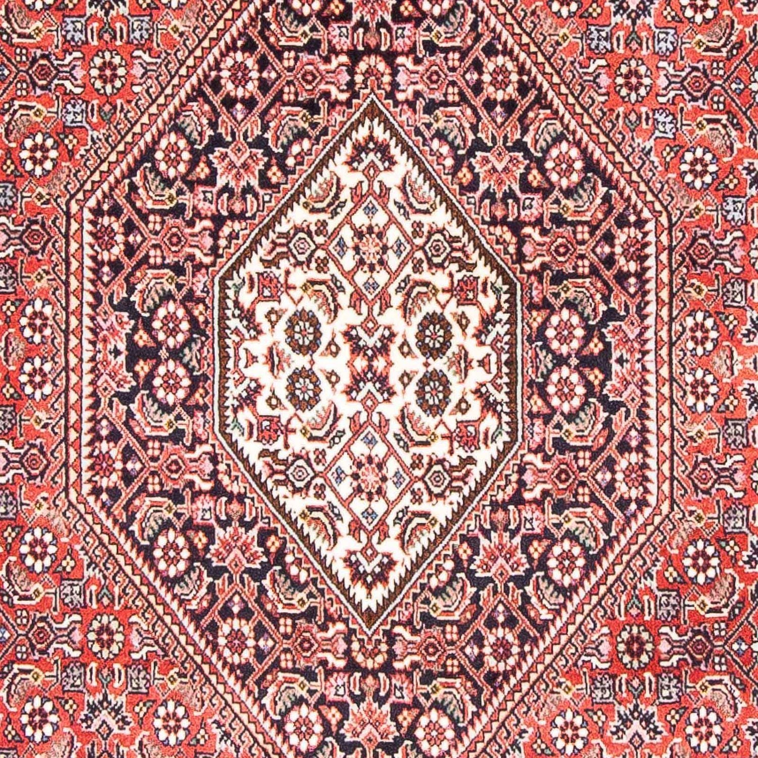 Tapis persan - Bidjar - 172 x 106 cm - rouge clair