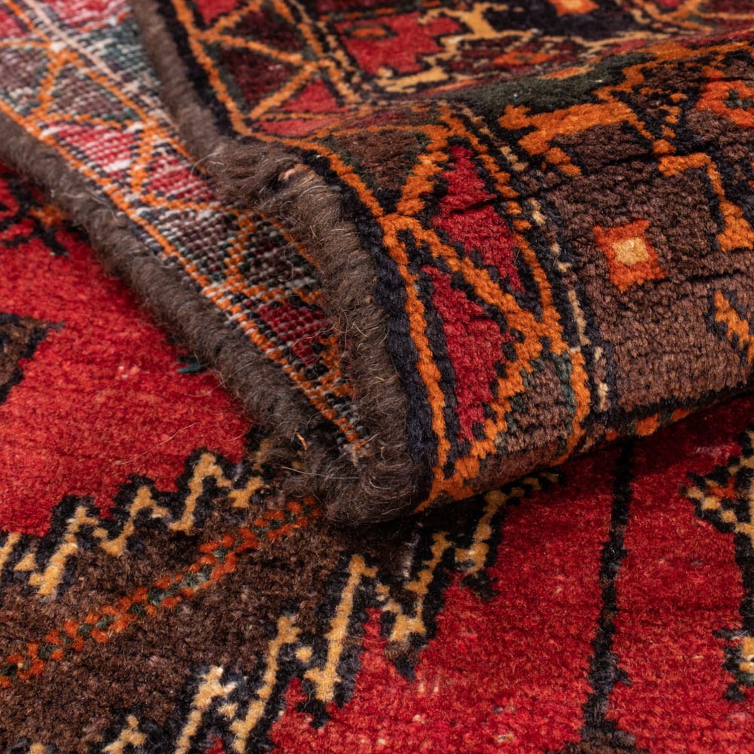 Tapis de couloir Tapis Belutsch - 237 x 103 cm - rouge