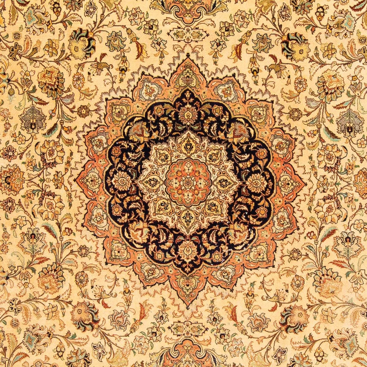 Tapis persan - Tabriz - Premium - 320 x 201 cm - marron