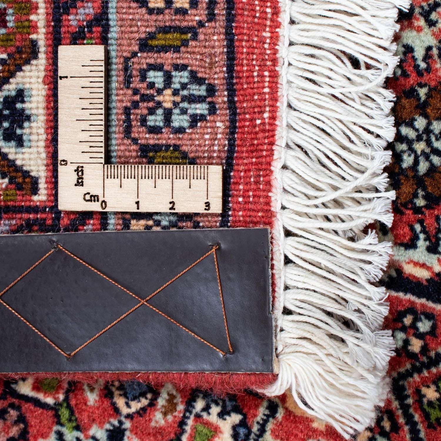 Tapis persan - Bidjar - 218 x 137 cm - rouge