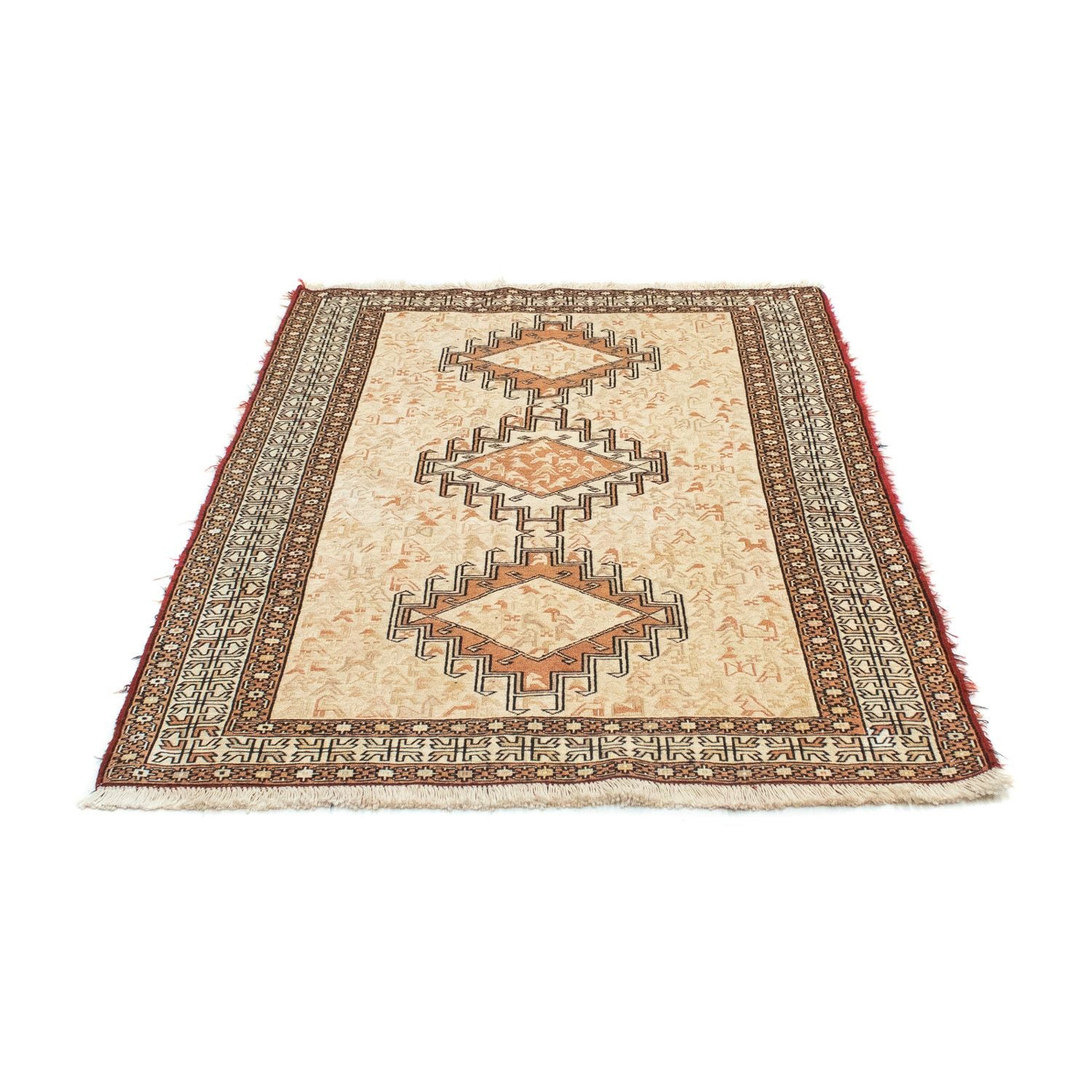 Tapis persan - Nomadic - 150 x 102 cm - beige