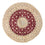 Tapis persan - Nain ronde  - 287 x 287 cm - rouge foncé