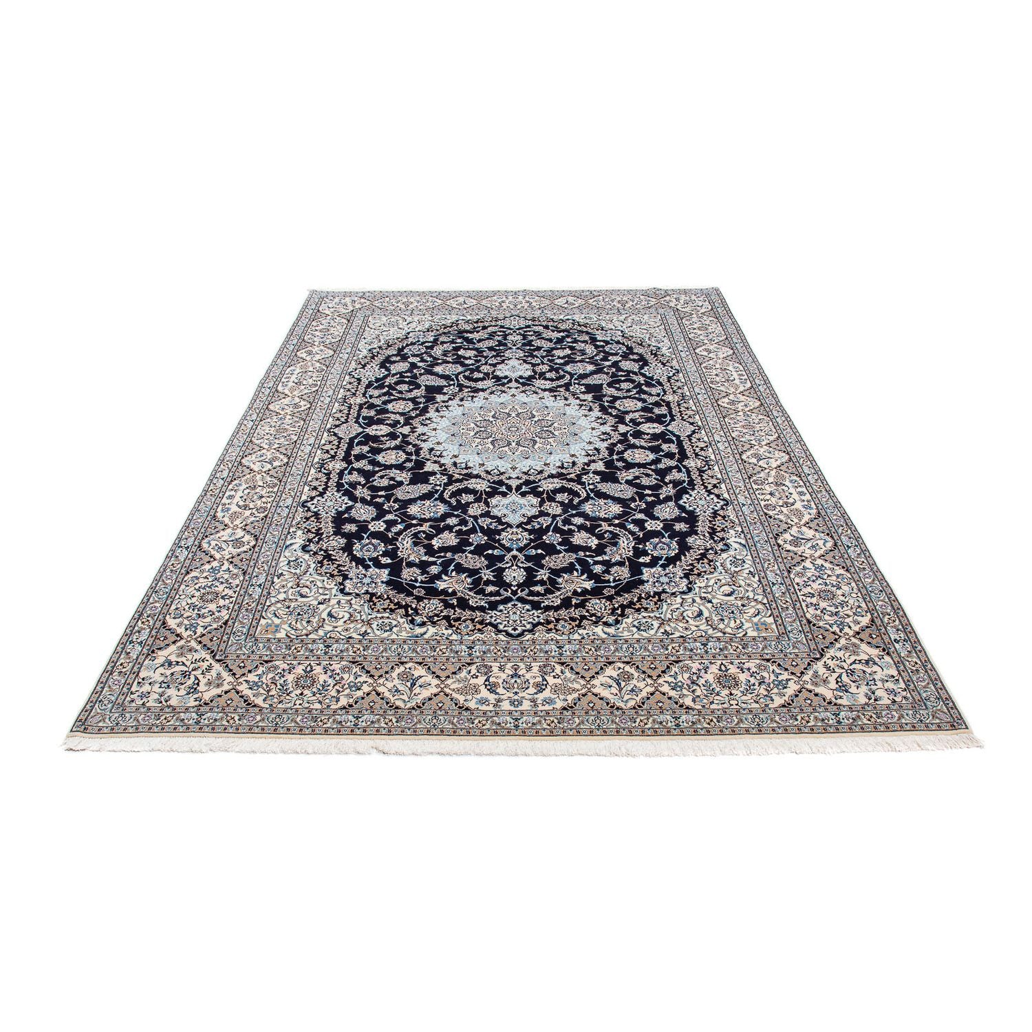 Tapis persan - Nain - Premium - 320 x 210 cm - beige
