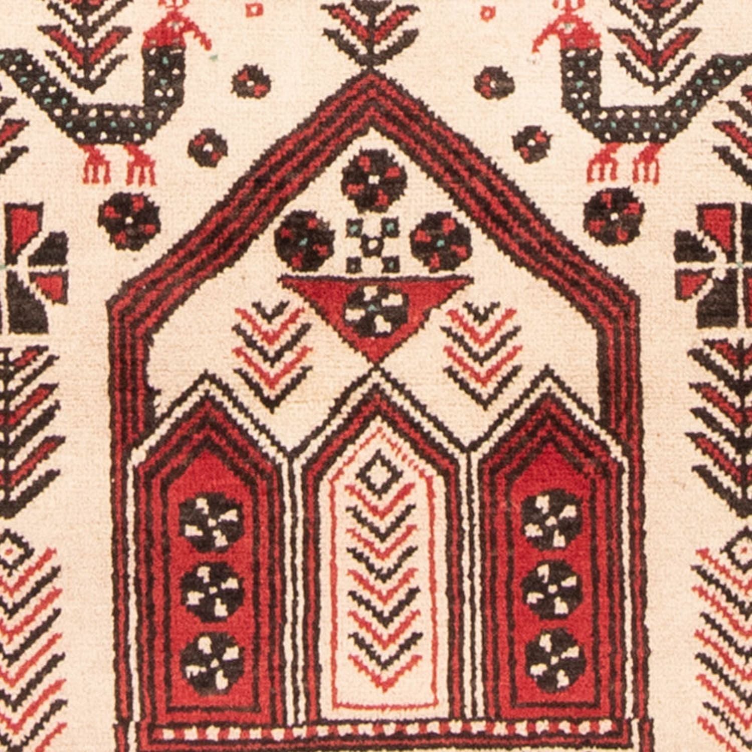 Tapis Belutsch - 199 x 115 cm - rouge