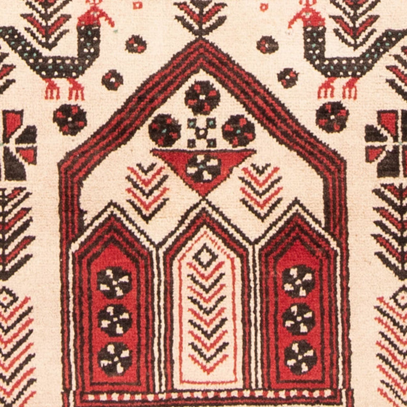 Tapis Belutsch - 199 x 115 cm - rouge