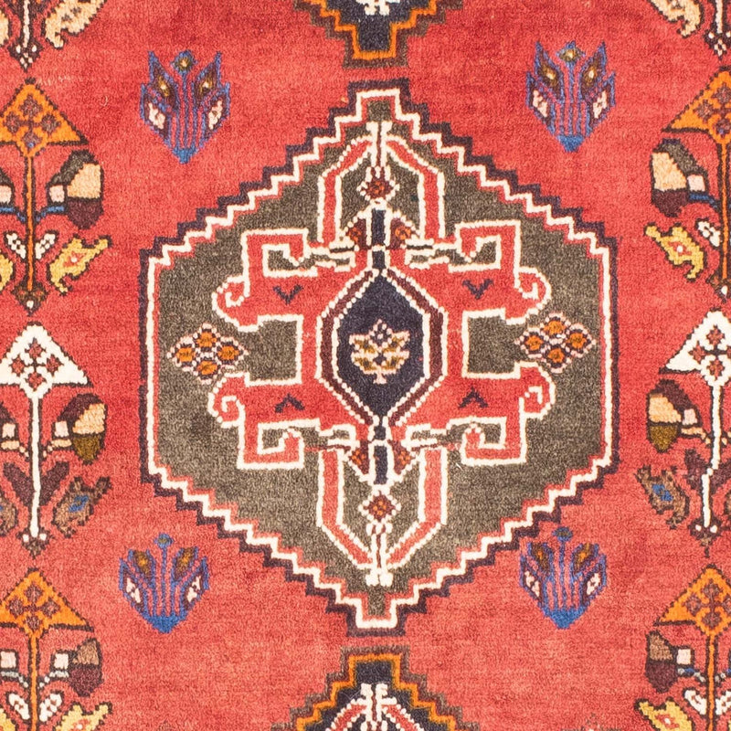 Tapis de couloir Tapis persan - Nomadic - 164 x 80 cm - rouge foncé