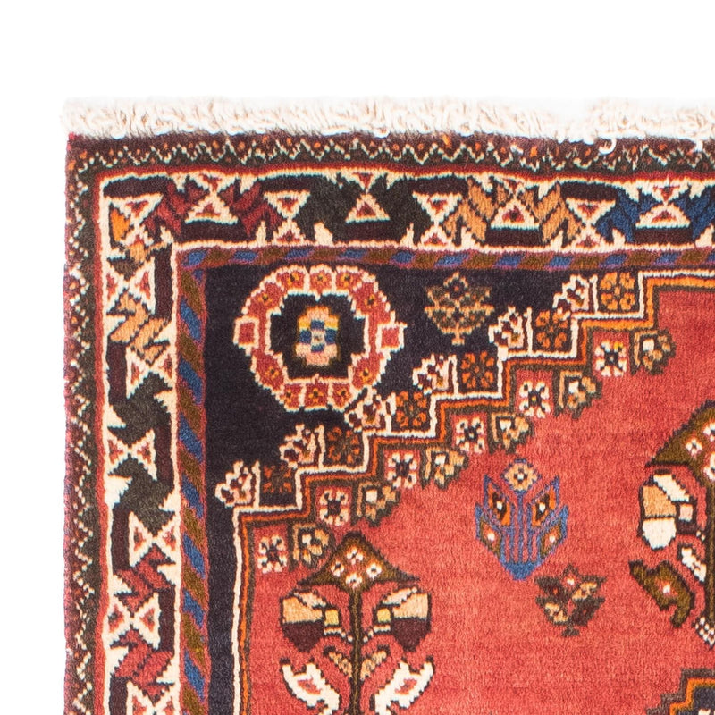 Tapis de couloir Tapis persan - Nomadic - 164 x 80 cm - rouge foncé