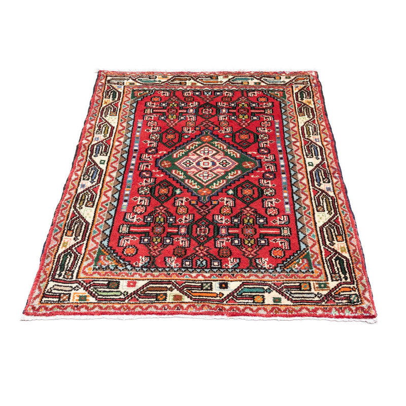Tapis persan - Nomadic - 121 x 82 cm - rouge