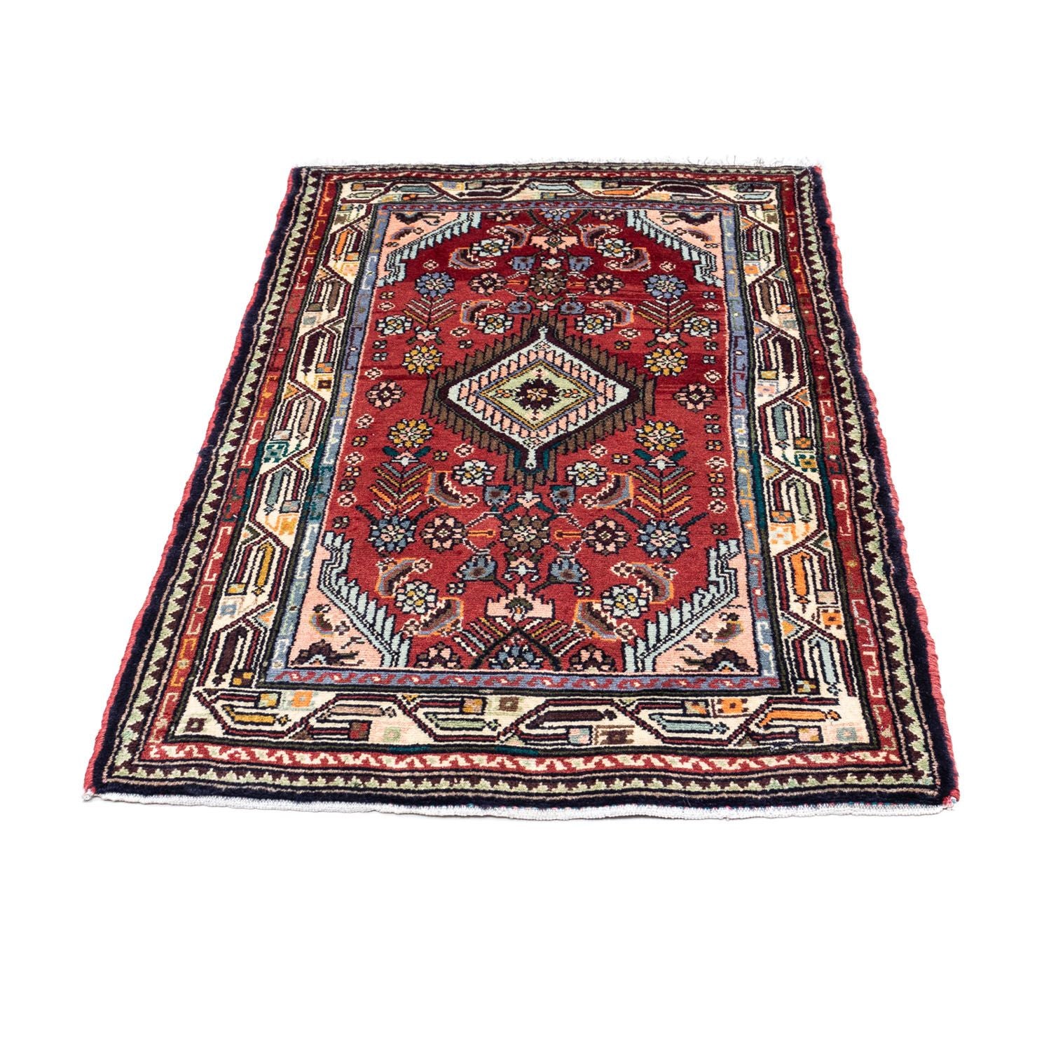 Tapis persan - Nomadic - 128 x 80 cm - rouge