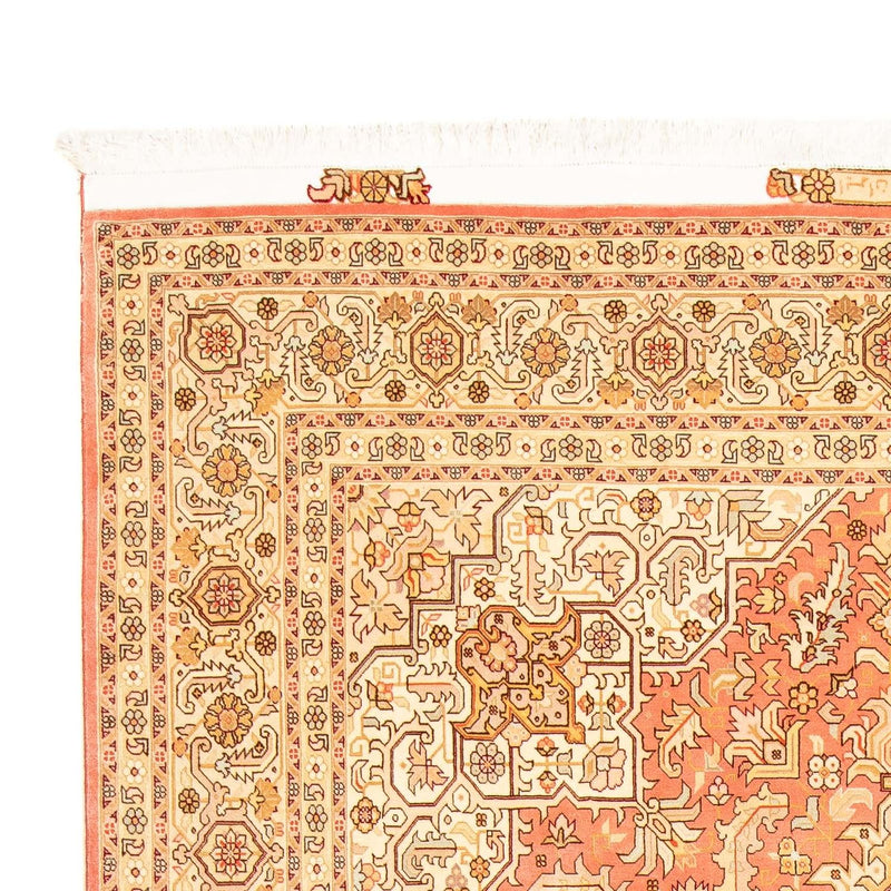 Tapis persan - Tabriz - Royal - 301 x 200 cm - rouge clair