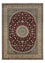 Tapis persan - Nain - Royal - 344 x 245 cm - rouge foncé