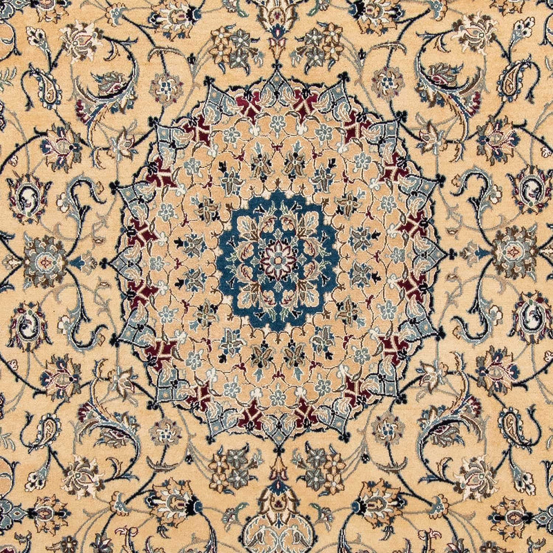 Tapis persan - Nain - Royal - 296 x 197 cm - beige