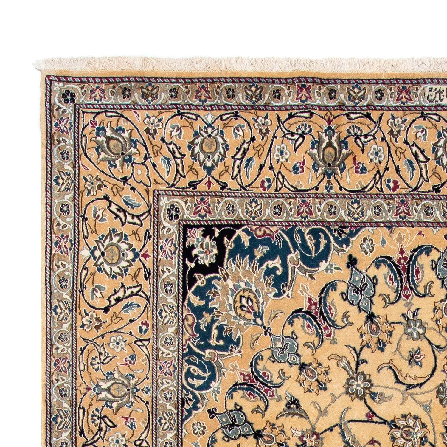 Tapis persan - Nain - Royal - 296 x 197 cm - beige