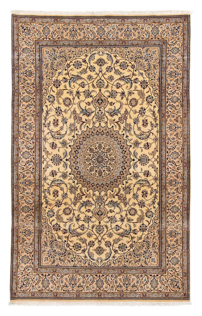 Tapis persan - Nain - Royal - 298 x 197 cm - beige