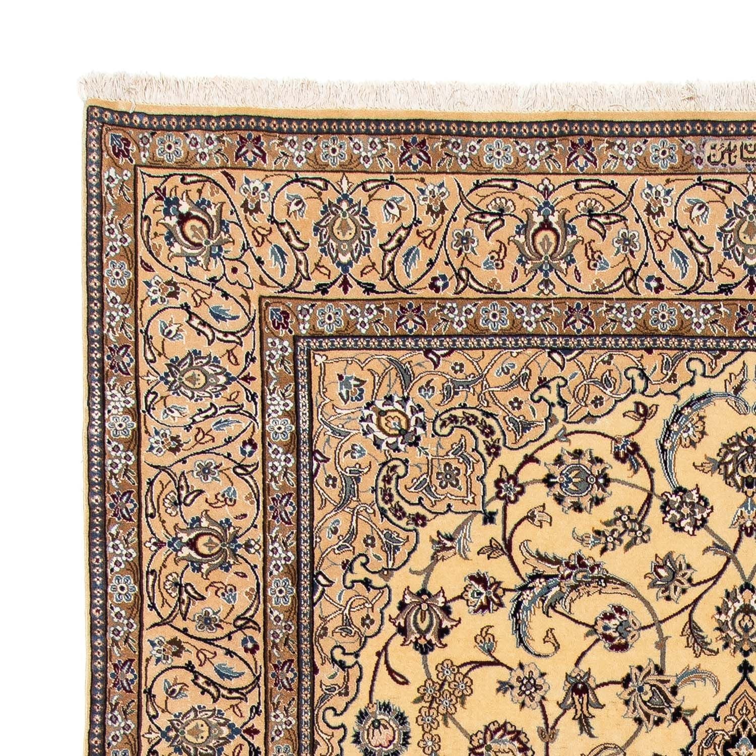 Tapis persan - Nain - Royal - 298 x 197 cm - beige