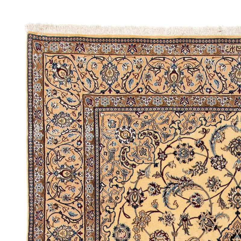 Tapis persan - Nain - Royal - 298 x 197 cm - beige