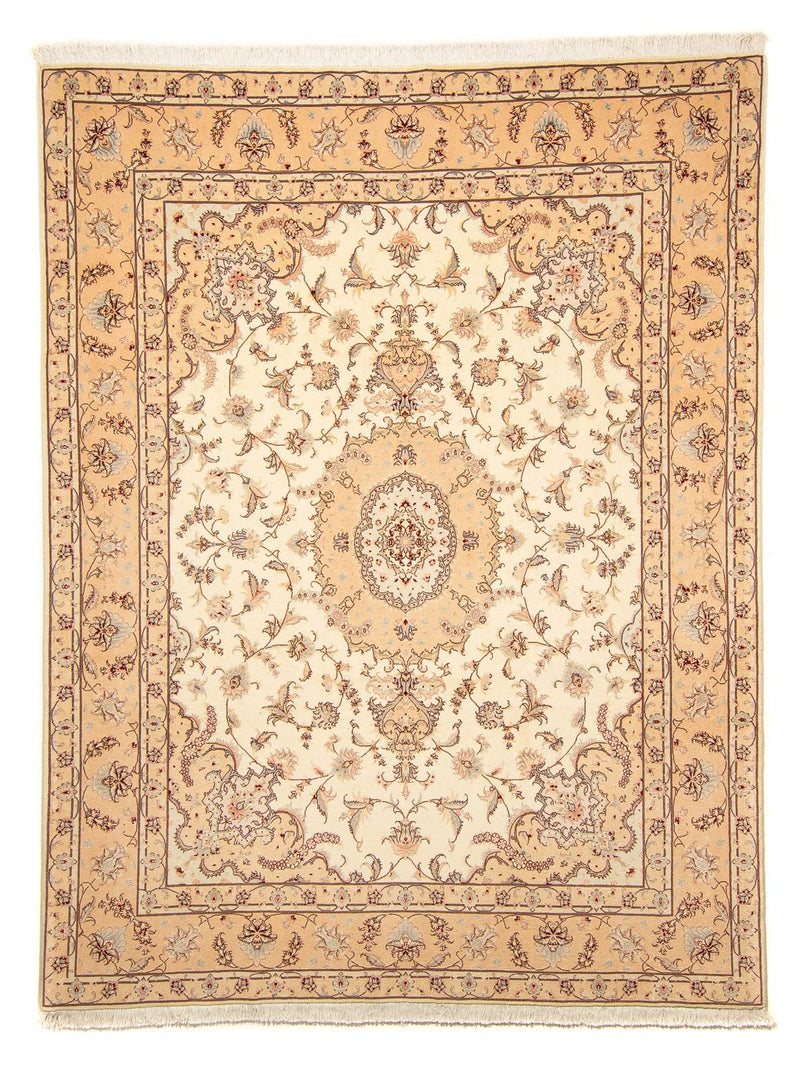 Tapis persan - Tabriz - Royal - 263 x 203 cm - beige