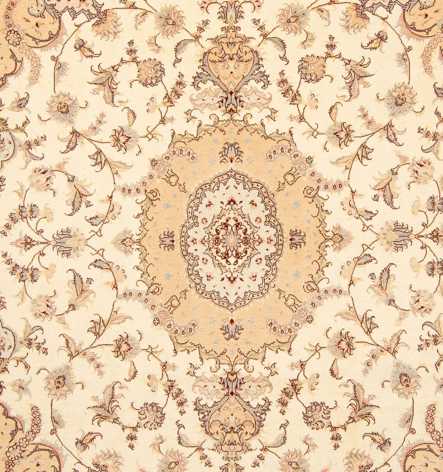 Tapis persan - Tabriz - Royal - 263 x 203 cm - beige