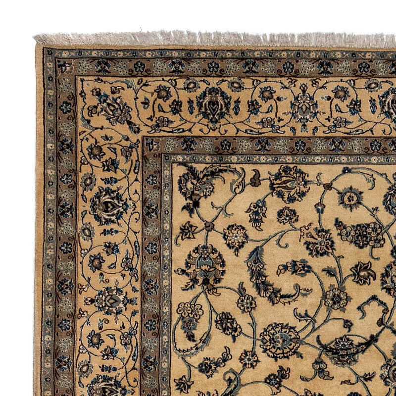 Tapis persan - Nain - Royal - 342 x 250 cm - beige foncé